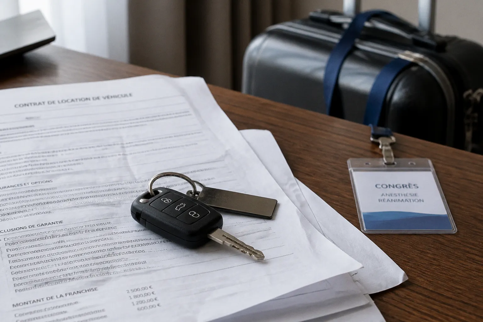 Franchise de location de voiture : les pièges lors des congrès