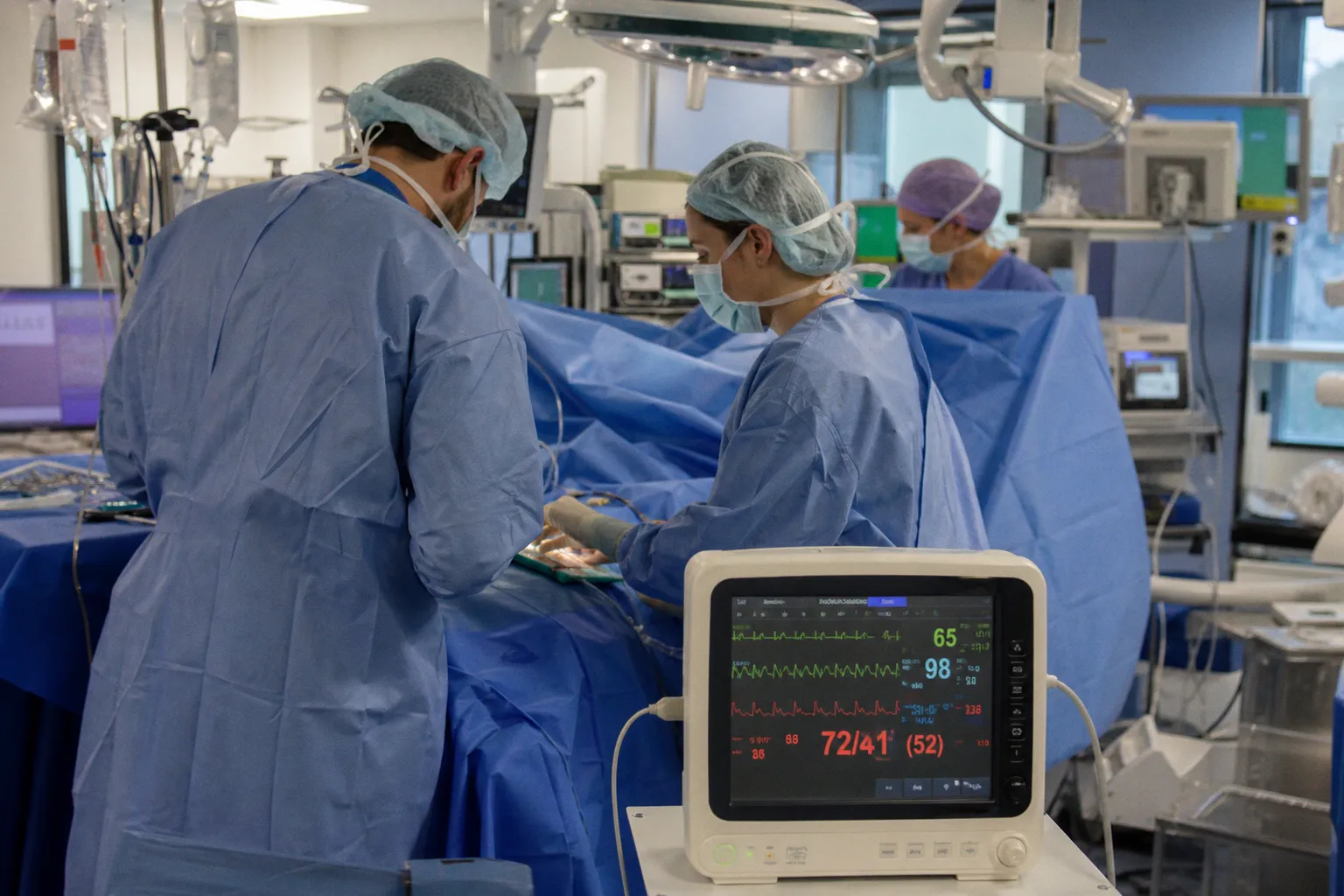 Gestion de l'hypotension peropératoire : la PAM à 72 mmHg égale l'indice HPI