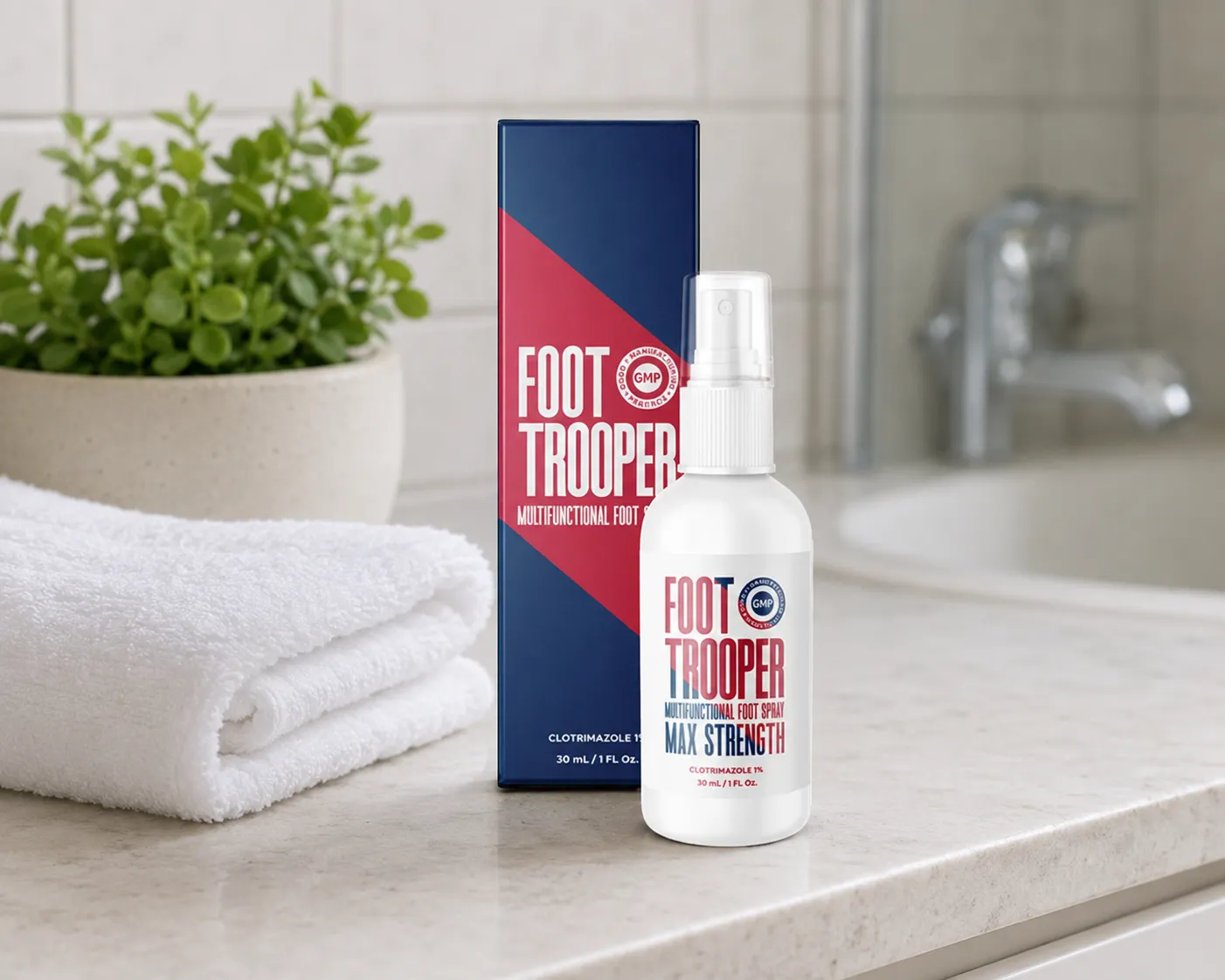 Foot Trooper-fungus remedy — le produit au quotidien