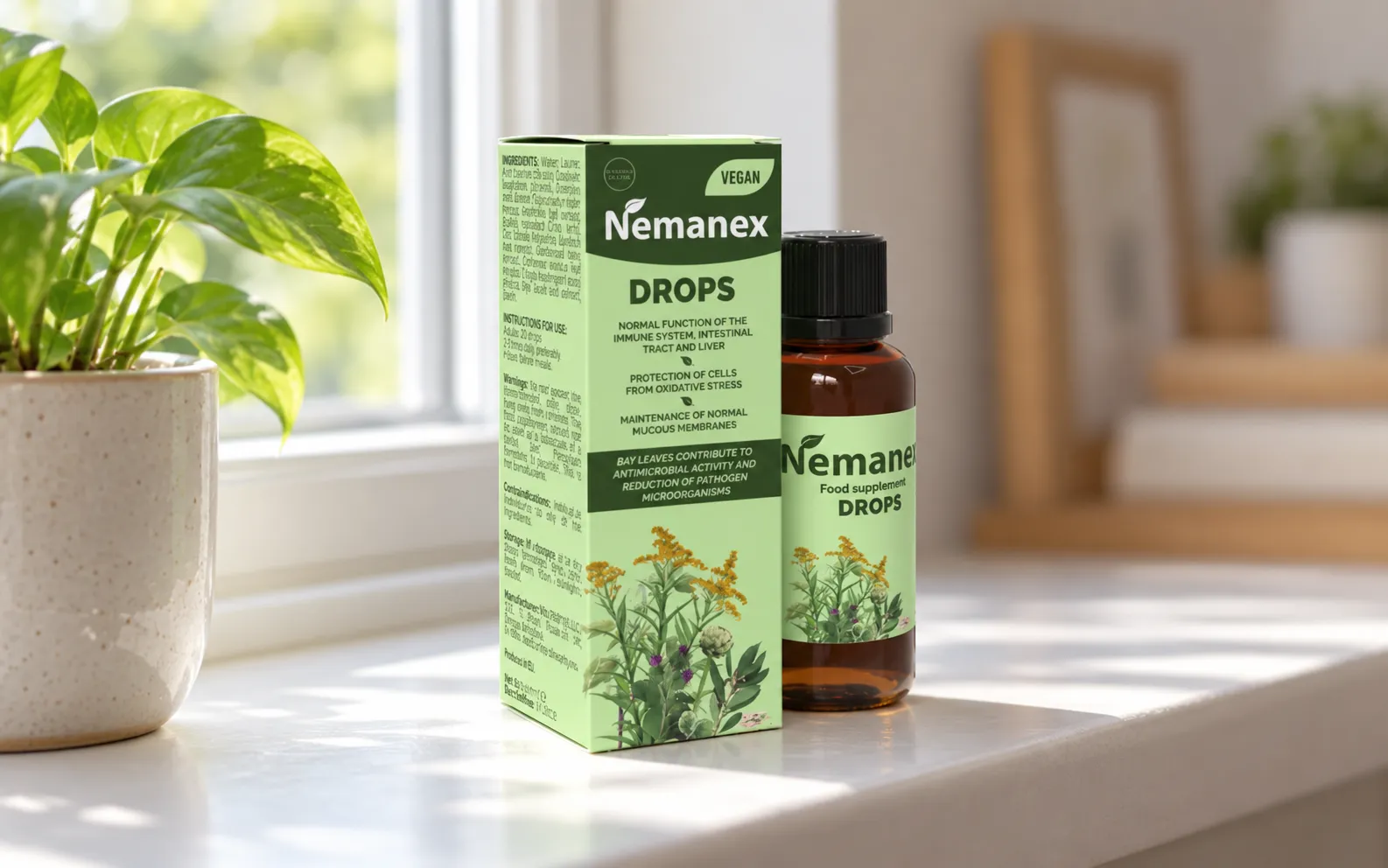 Nemanex Cystitis — le produit au quotidien