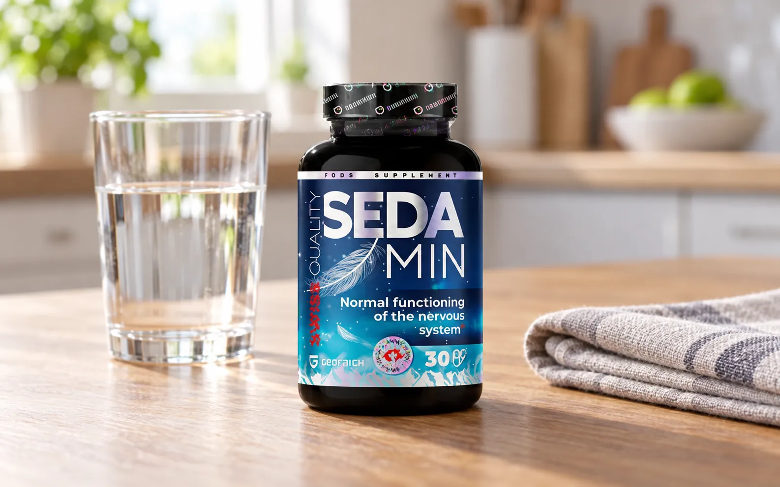 Sedamin — le produit au quotidien