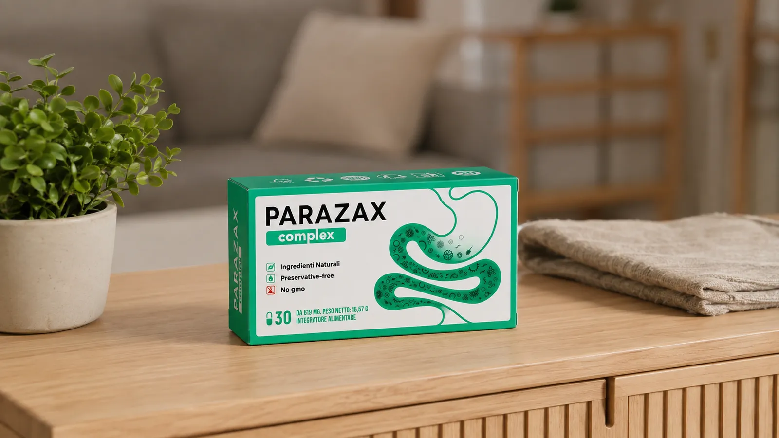 Parazax Complex — le produit au quotidien