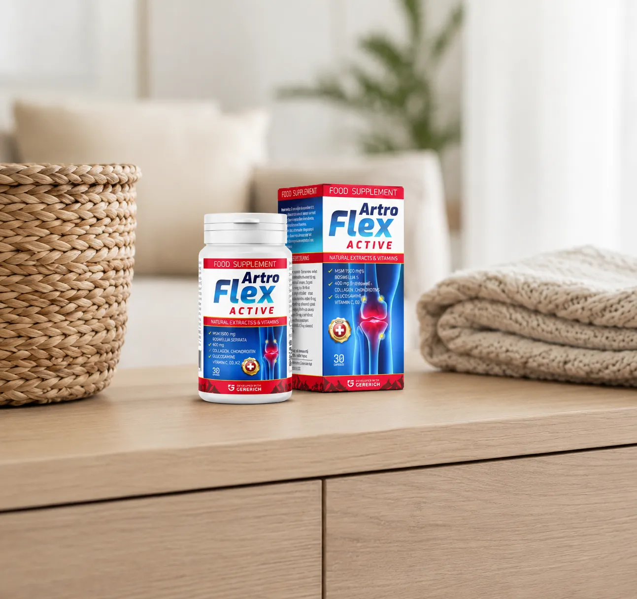 Artroflex Active — le produit au quotidien