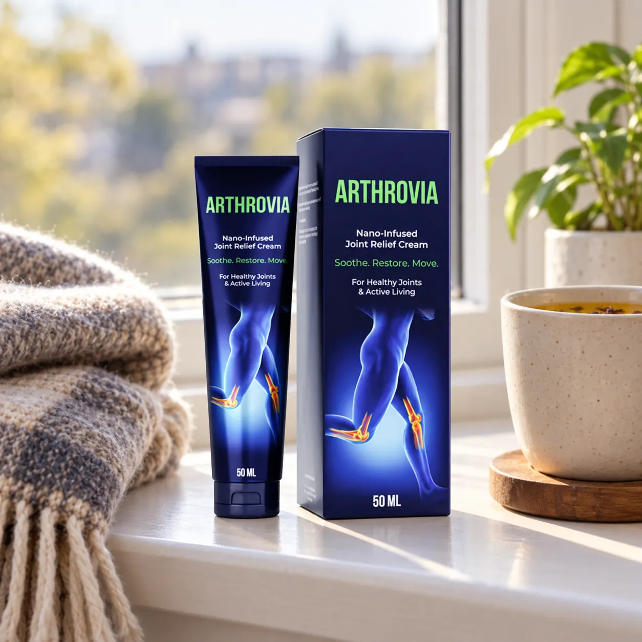 Arthrovia — le produit au quotidien