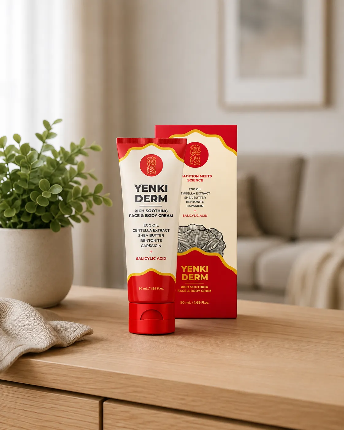 Yenki Derm — le produit au quotidien