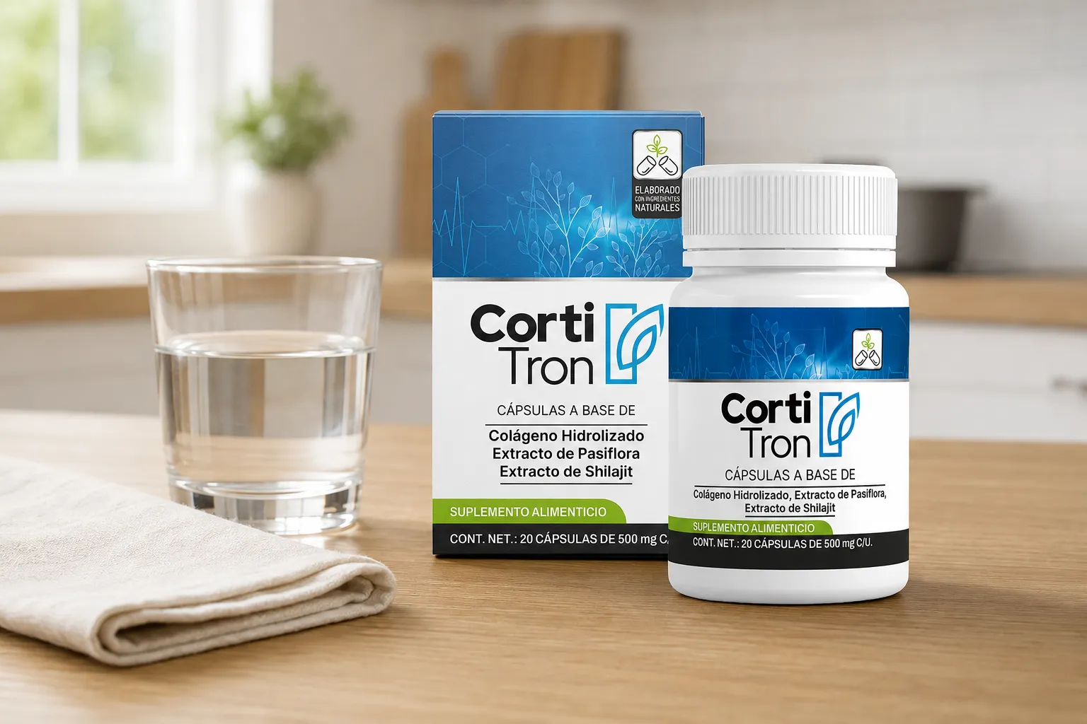 Cortitron — le produit au quotidien