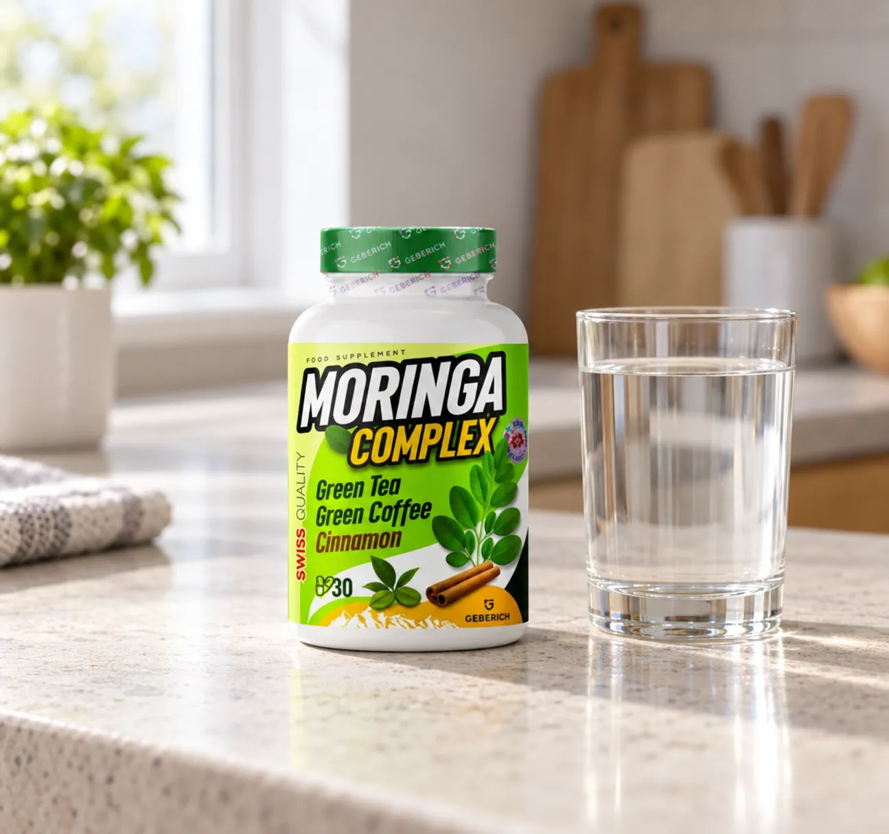 Moringa Complex — le produit au quotidien