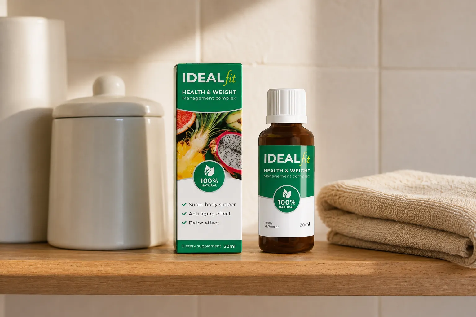 IdealFit — le produit au quotidien