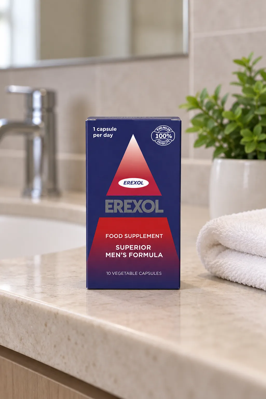 Erexol — le produit au quotidien