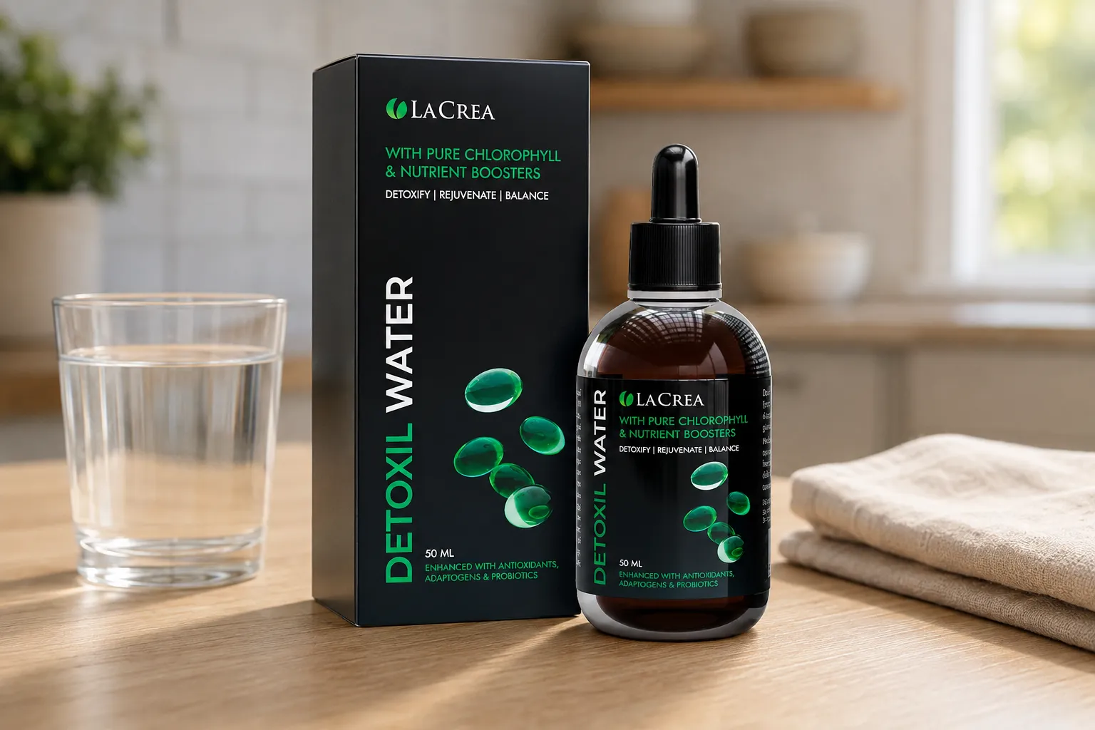 Detoxil water — le produit au quotidien