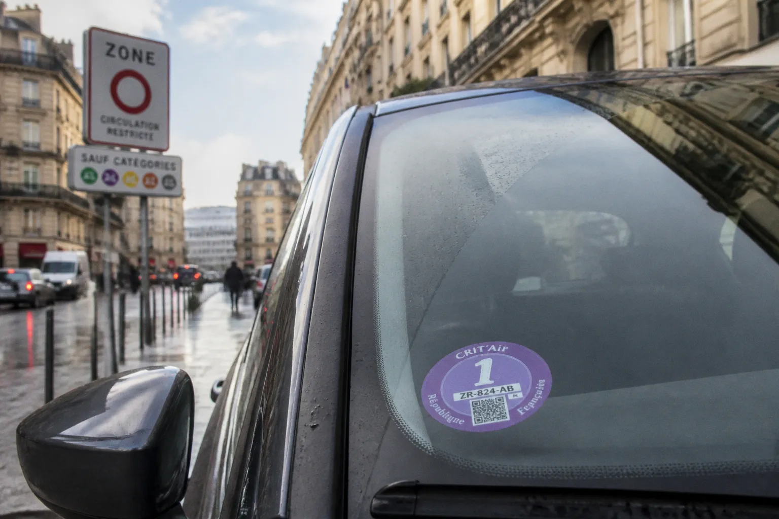 Vignette Crit'Air sur voiture de location : étapes clés